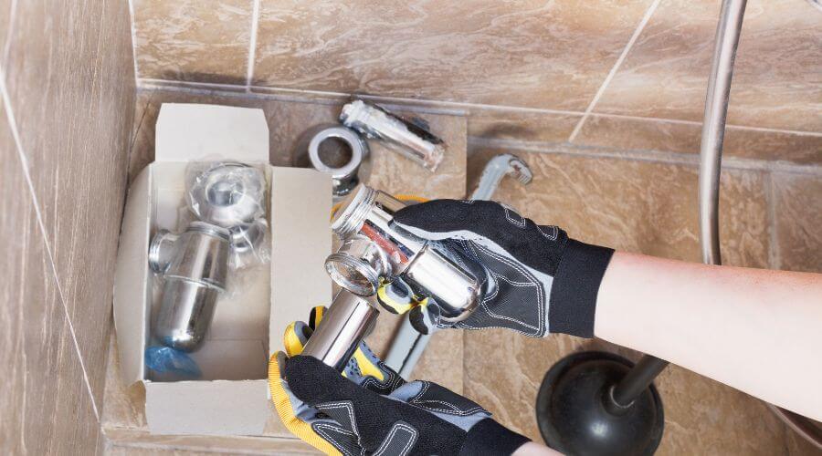 Professional gutter cleaning in Industry, TX